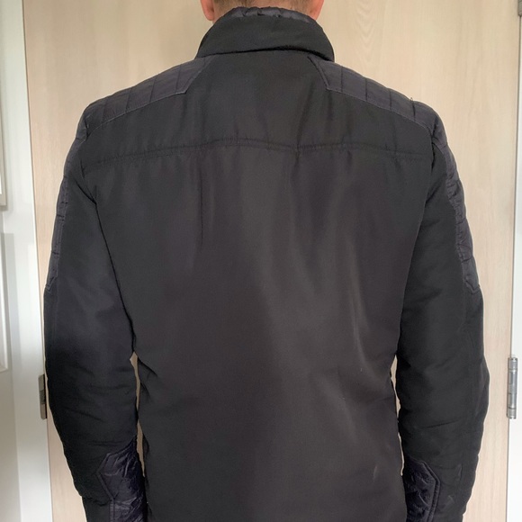 Jack & Jones men’s black bomber jacket, small - Picture 4 of 6